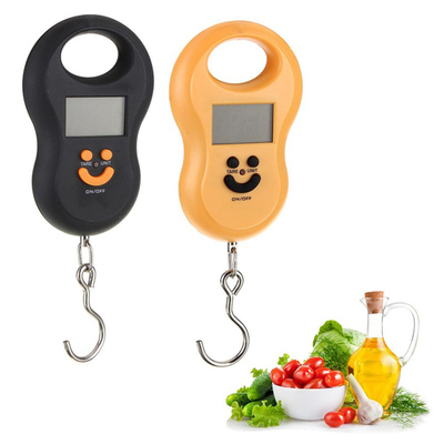 50Kg /10g LCD Weight Luggage Scales Scale Blue Backlight Col