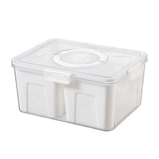 Kitchen Fridge Storage Box with Handle Fruit Vegetable