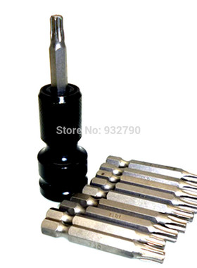10pcs Drill Bits Torx T30 Insert Bit 50mm 1/4