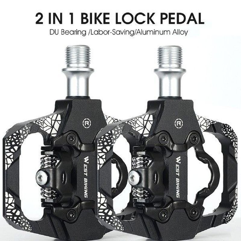 Bicycle Pedal Non-Slip Bike Pedals Aluminum Alloy Sealed