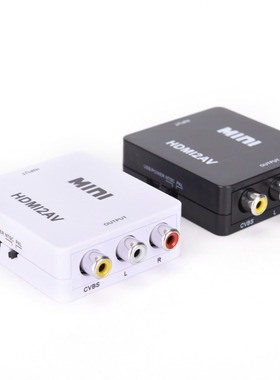 HDMI To RCA AV/CVBS Adapter HD 1080P Mini HDMI2AV Video Conv
