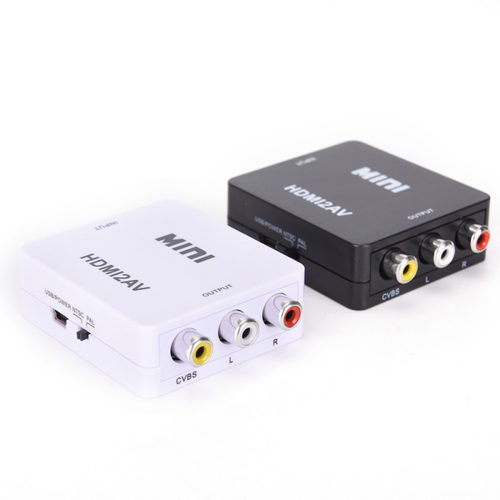 HDMI To RCA AV/CVBS Adapter HD 1080P Mini HDMI2AV Video Conv