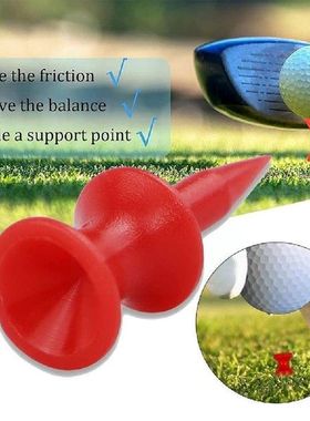 Plastic Golf Tees Unbreakable Step Down Graduated Castle Or