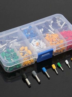 400pcs/set AWG 22 - 10 Insulated Cord Pin End Terminal