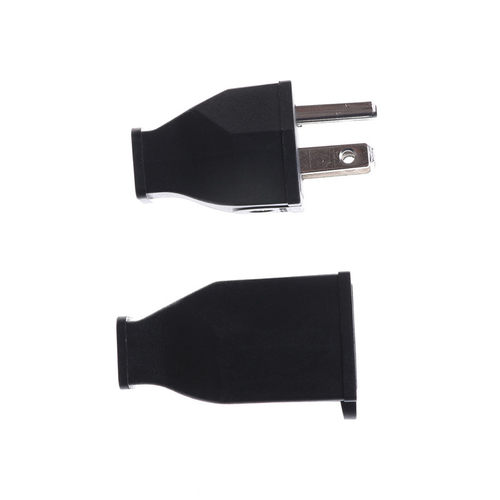 3 Pin Male Female Power Cord Connector US Plug Converter AC