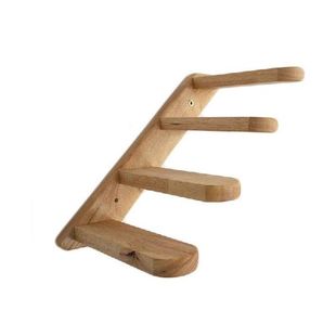 Cat Climbing Ladder Wood Cat Stairs With 4 Steps Wall