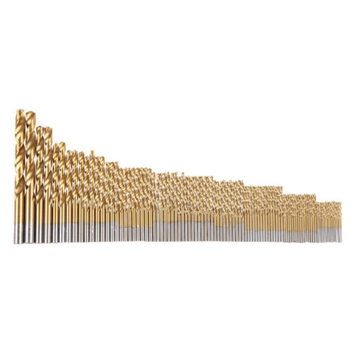 99pcs 1.5mm-10mm HSS Twist Drill Bits Set Coated Drill Bit S