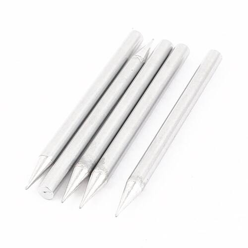5pcs 40W Replaceable Solder Soldering Iron Tip 65mm Long 4.5