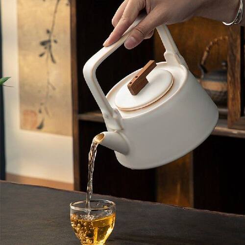 Large-capacity Filter Ceramic Teapot Chinese Handmade