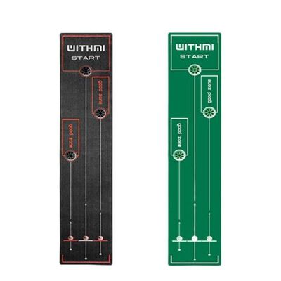 Foldable Golf Putting Green Mat Practice Aid Beginner Home
