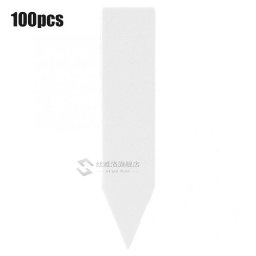 100 pcs/Pack Plastic Flower Plant Seed Name Stake Tag Label