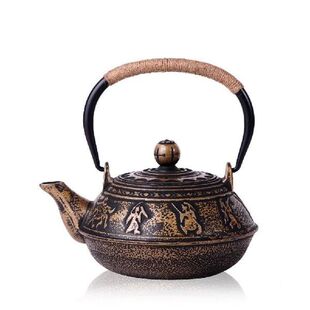 Authentic Japanese Cast Iron Teapot Tea Pot Set Kettle