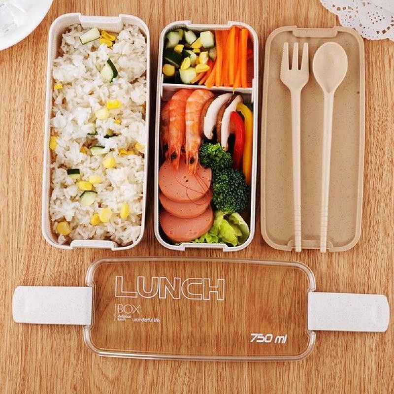 Microwave Fridge Safe Lunch-box Large Capacity