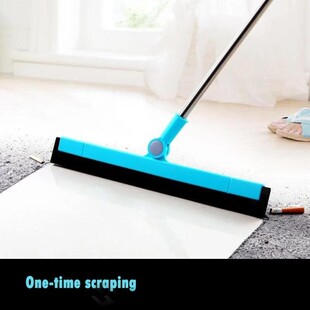 Window Wiper Scraper 180 Degrees Rotatable Hand Push Mop Swe