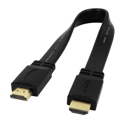 0.3m 1.4V High Speed 1.4a HDMI Video Audio Flat Cable M/M 10