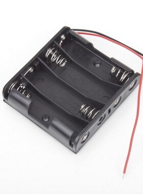 3 Pcs Battery Box Slot Holder Case for 4 Packs Standard AA 2