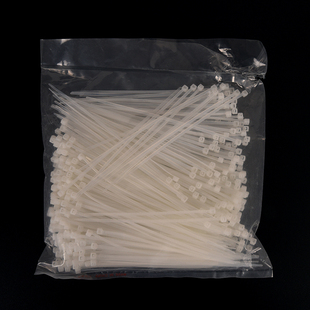 500pcs 3.6*150mm Nylon Cable Tie White Color Self-locking Wi