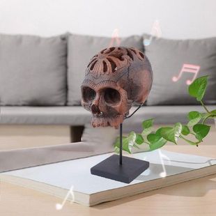 Skull Statue for Anatomy Realistic Carving Skeleton Head