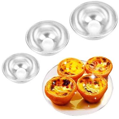 Bath Bomb Shape 6 pcs Home  Aluminum Alloy Semicircle