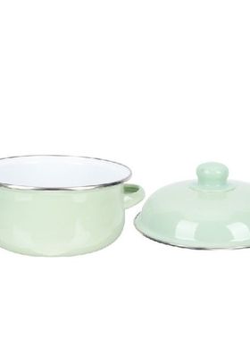 Pot Enamel Soup Stockpot Stew Cooking Noodles Bowls Stock