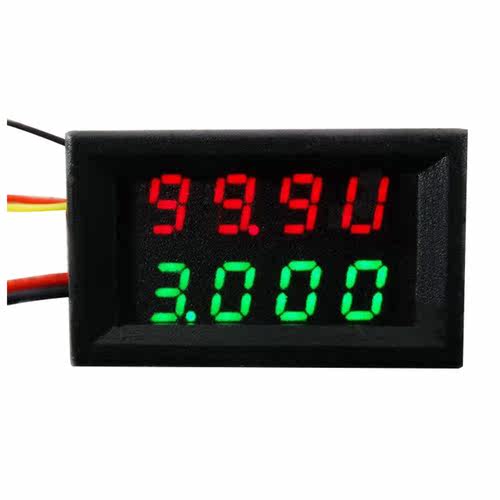 RD DC Combo Meter Voltmeter Ammeter 0-100V 0-1A 3A Precision