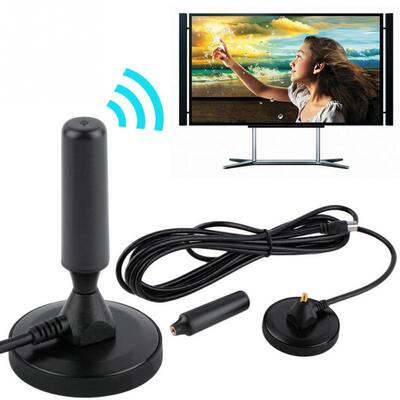 Indoor Gain 20dBi DVB-T/FM Freeview Aerial Antenna PC for TV