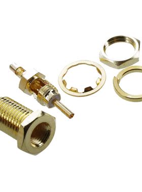 5pcs Big Hole SMA Female Center Nut Bulkhead Crimp RG174 RG3