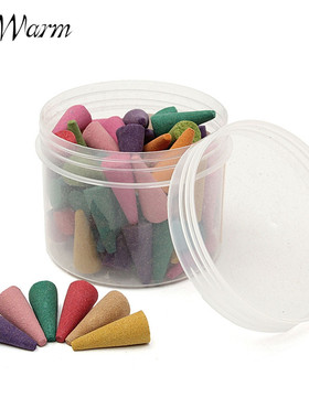 80Pcs/box Multiple Smell Backflow Incense Cones Tower Incens