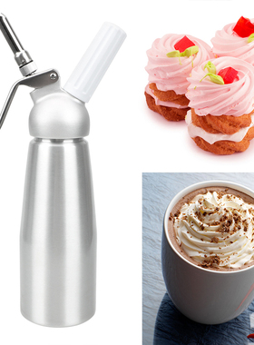 500ml 1000ml Cream Whipper With Three Nozzles Professional