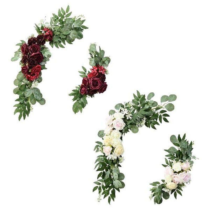 2x wedding arch flowers swag centerpiece for  decorative