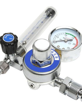 AR Reducer Pressure Gas Flowmeter Argon Regulator For Tig We