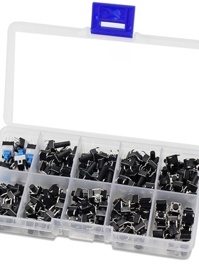 10 Values 180PCS Tactile Button Switch Mini Momentary Tact A