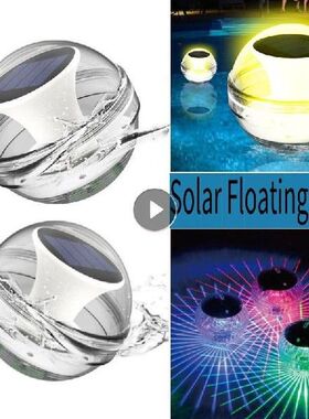 Solar Light Outdoor Floating Ball Lamp Swimming Pool Party