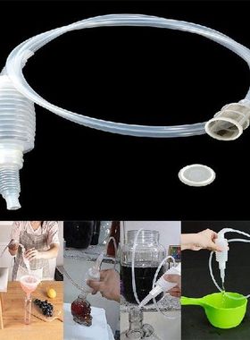 Kitchen Wine Distiller Filter Tube Plastic Brew Syphon
