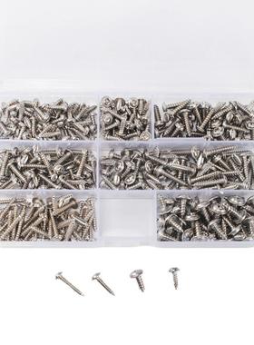 340PCS Box-packed Padded Screws PWA Self-tapping Screws Expa