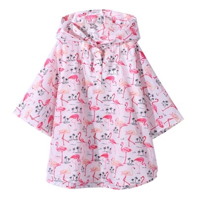 Stylish Rain Poncho Waterproof Rain Jacket Coat for Girls
