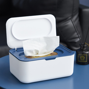 Tissue Box Wet Tissue Holder With Lid Wipes Paper Storage Bo