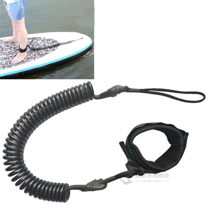 10FT Ced Surfboard Leash Surfing Stand p Paddle Board Surf P