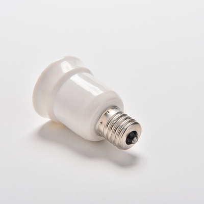 E17 to E27 Socket Base LED Halogen CFL Light Bulb Adapter Co