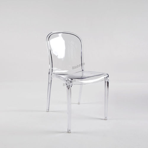 Nordic Dining Chairs for Kitchen Transparent Chair Backrest