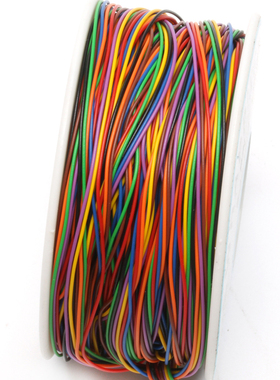 One Roll 8 Colors 30AWG Wire Wrapping Wire, Tinned Copper So