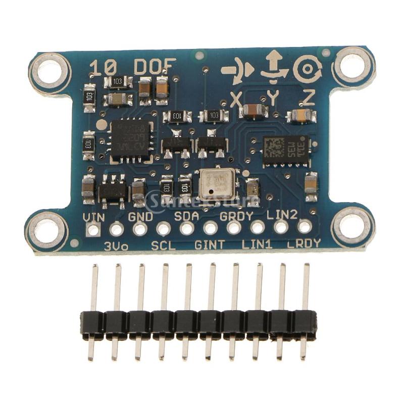 10DOF LSM303D L3GD20 BMP180 Breakout Board Accelerometer Com