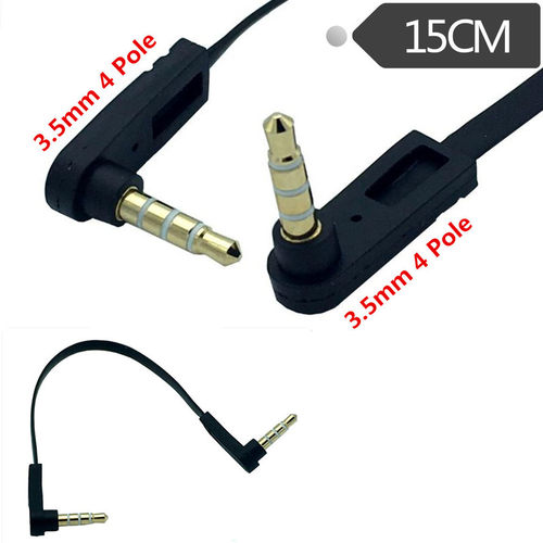 15CM  3.5mm mini plug audio Headphone Extension cable