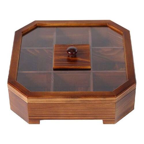 Dried Fruit Container Wooden Dried Fruit Storage Box