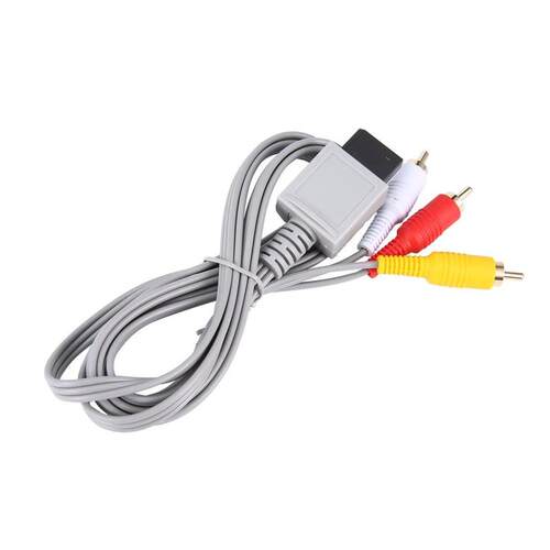 1.8 meters Gold Plated Audio Video AV Composite 3 RCA Cable