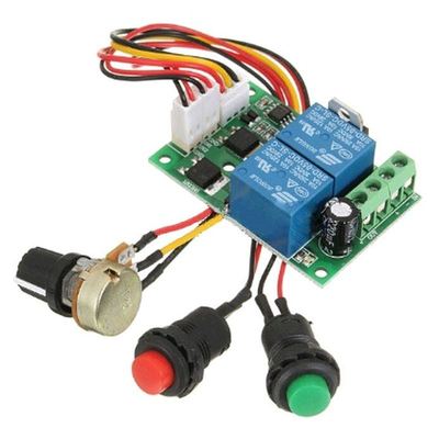 PWM DC motor governor 6V12V24V reversing switch push rod mot