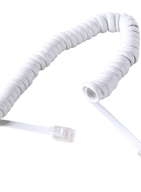 GJ11 handset cord Belt Crystal Wrapped Finish for telephone