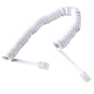 GJ11 handset cord Belt Crystal Wrapped Finish for telephone