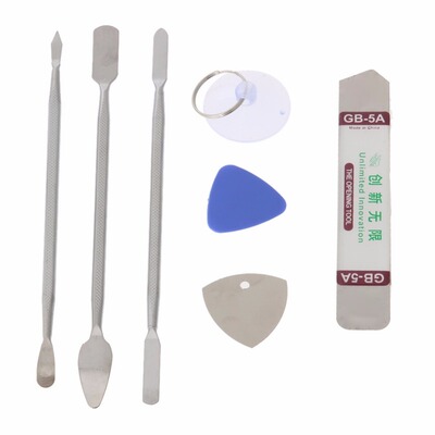 7pcs Phone Dismantling Spudger Cell Phone Crowbar Scraper La