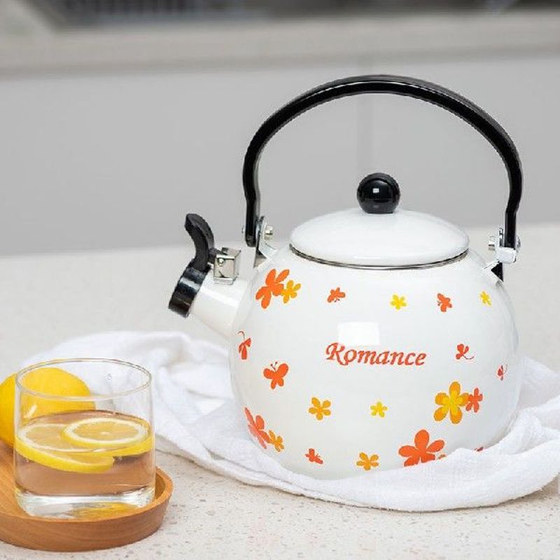Cute Ceramic Kettle with Whistle Teapots To Boil Water